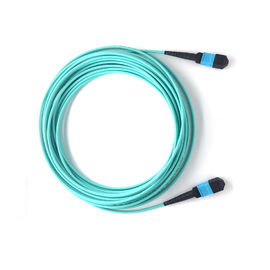 Le câble optique de fibre d'OM1 OM2 OM3 MPO éventent le câble équipé de fibre