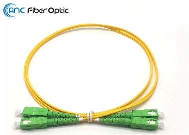 Diamètre de la corde de correction de câble optique de fibre de SM de G652D G657A1 G657A2 1.6mm 2.0mm 3.0mm