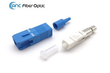 Sc recto SCAPC de duplex du SM millimètre de connecteurs de corde de correction de fibre de câble de 0.9mm 2.0mm 3.0mm