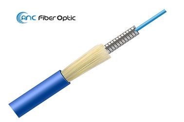 Câble optique blindé recto de fibre du duplex 4F avec des connecteurs de St de Sc FC de LC