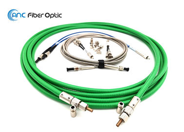 La corde de correction de fibre optique de puissance élevée a adapté Na aux besoins du client 0,22 de noyau de 200um 400μm 600μm 1000μm