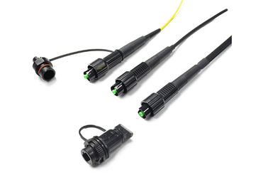 Corde de correction optique imperméable extérieure de fibre de Sc Huawei 10m compatibles 20m 50m IP67