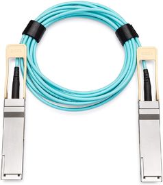 fibre active du câble à fibres optiques OM3 OM4 de 100G QSFP28 AOC jusqu'à 100M, Cisco compatible