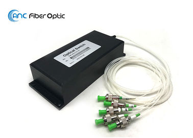 SM optique mécanique 1310/1550nm 1m 900um FC/APC 1x1 1x2 2x2 de diviseur de fibre de commutateur optique