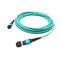 type optique B des câbles équipés de fibre de 12F 24F MPO OM5 50/125
