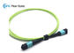 12 fibre MPO femelle au type optique B des câbles équipés de fibre de MPO OM5 50/125