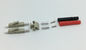 SM non monté d'une seule pièce optique millimètre de connecteurs de fibre de duplex de LC pour le câble de 3.0mm