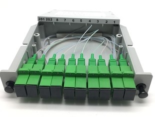 Type montable de cassette de support diviseur 2x8 avec le connecteur de Sc RPA