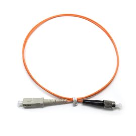 MTRJ au SM optique de corde de correction de fibre de duplex de LC/au millimètre de 1m - les 10m ont adapté aux besoins du client