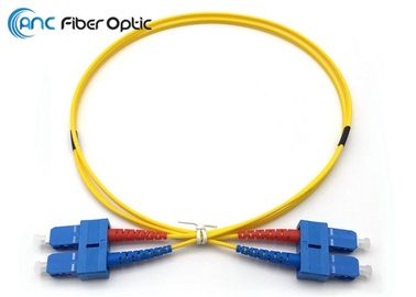 Mode unitaire optique G652D G657A1 G657A2 de corde de correction de fibre de duplex de SM d'OEM adapté aux besoins du client