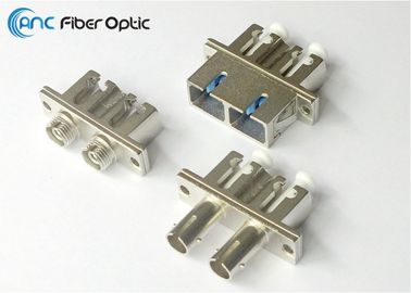 Adaptateur optique duplex de fibre de logement en métal de LC-SC LC-FC LC-ST