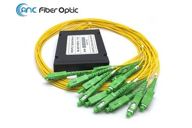 Diviseur optique de PLC de fibre de haute performance, diviseur optique de fil de 2.0mm SCAPC