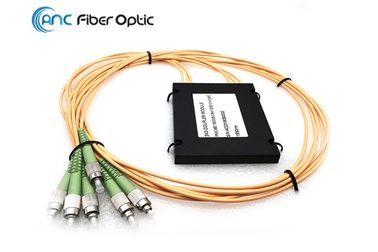 Coupleur optique de fibre optique de mode unitaire du rapport 3x3 de diviseur de fibre de FC RPA même