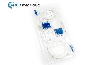 Diviseur de câble à fibres optiques de RoHS G657A1 0.9mm avec le connecteur de Sc SCAPC FCAPC
