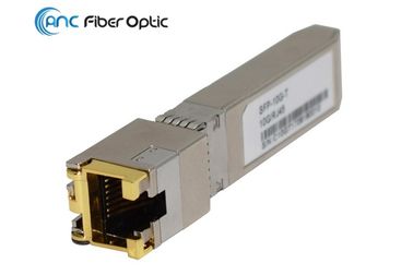 module de l'en cuivre RJ45 d'émetteur-récepteur de l'émetteur-récepteur SFP+ 10GBASE-T de la fibre SFP de 30m Cisco
