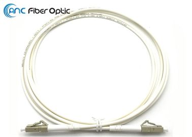 Biens recto optiques de connecteur de St de Sc FC du millimètre LC de corde de correction de fibre de veste de PVC de LSZH
