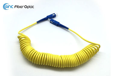 Simplex optique du SM G657B3 de fibre de corde de correction de boucle 3 mètres avec des connecteurs de Sc LC FC