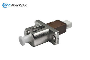 Femelle - adaptateur optique de fibre femelle de MU-LC avec le coupe-circuit recto d'adaptateur de Sc