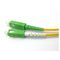 Corde de correction optique de fibre de duplex de SC/APC-SC/APC, fibre de G652D G657A1 G657A2 facultative