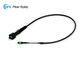 Morsure de fond de rat de câble optique de fibre d'IP68 MTP MPO anti pour l'environnement dur